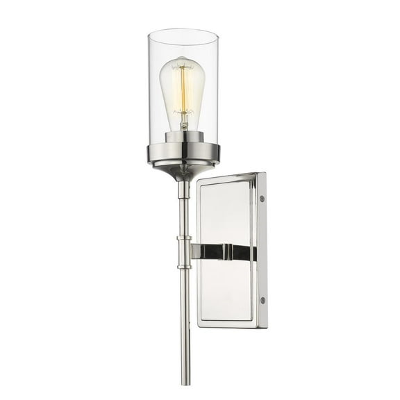 1 Light Outdoor Wall Mount In Modern Style-13 Inches Tall And 7 Inches Wide Z-Lite 595S-Bk