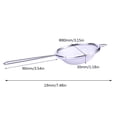 thumbnail image 2 of BE-TOOL Tea Filters with Handle Fine Grid Tea Strainer Stainless Steel Coffee Strainer Liquid Filter Reusable Silver, 2 of 8