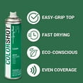 thumbnail image 6 of COLORSHOT Premium Multi-Surface Gloss Cash Spray Paint - 10 oz - Green, 6 of 10