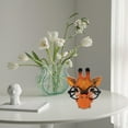 thumbnail image 3 of Cute Animal Glasses Frame Desktop Ornament for Home Decoration Enhancing Your Workspace with Stylish Functionality, 3 of 5