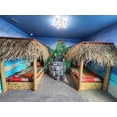thumbnail image 4 of Eco-Friendly Mexican Roof Thatch - Hand-Woven Palm Leaf Roll for DIY Projects | Duck Hunting Camo Mesh | Tiki Bar | Palapa Thatch Roofing | Patio Umbrella - (35” H x 30ft W), 4 of 9