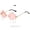 Pink, variant on Retro Rimless Sunglasses for Women Cloud Shaped Lenses with Raining Crystal Tassel Pendant,UV400 Protection Metal Frame Glasses for Party Disco Cosplay Themed Events Pink One Size