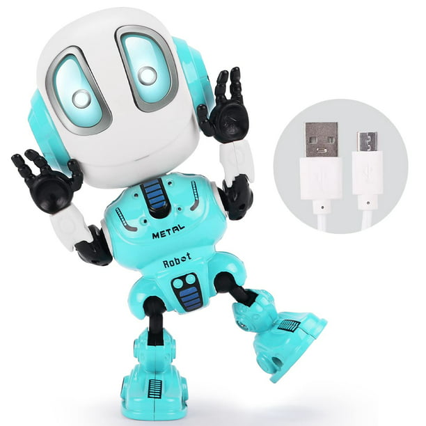 Kids Toys Boys Girls Robots Toys Christmas Stocking Stuffers 2022 New Mini  Talking Robots Gifts for Adults with 10 Hours Working Time USB Charging LED  Eyes Interactive Electronic Toy 