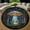 Alien, variant on Round Rug, Flower2 Art Design Soft Washable Carpet, Non-Slip Floor Mat for Living Room Bedroom Home Decor 24 Inch