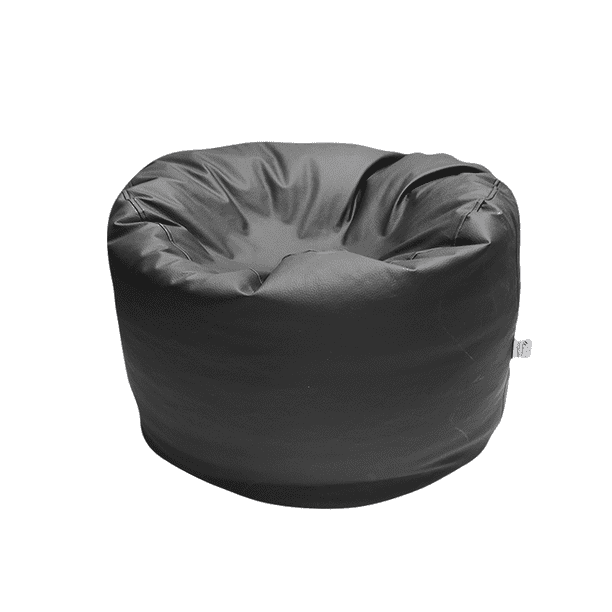 Sillón Puff Round Color Negro Lunics Lunics Puff Round Med NG