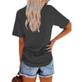 thumbnail image 3 of XCHQRTI Mountain Adventure Women Graphic Tshirt Nature Travel Tees Short Sleeve Casual Tops, 3 of 8