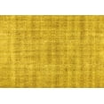 thumbnail image 1 of Ahgly Company Machine Washable Indoor Rectangle Abstract Yellow Contemporary Area Rugs, 6' x 9', 1 of 4