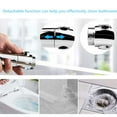 thumbnail image 6 of Ejiaya High Pressure Shower Head, 3-Settings Handheld Showerhead with ON/Off Full Shutoff Push Button and Switch to Control Flow, Angle-Adjustable Water Saving Body Sprays, 6 of 8
