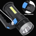 thumbnail image 5 of Super Bright Torch Searchlight Handheld Portable LED Spotlight USB Rechargeable Flashlight for Mining,Camping, Hiking, Fishing, 5 of 7