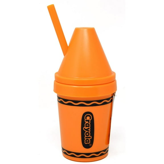 Crayola Tangerine 13oz PP Super Sipper Tumbler
