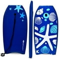 thumbnail image 1 of Goplus Planche de Surf Super Légère 37 Pieds' avec Laisse, Noyau EPS, Boarding IXPE Starfish, 1 of 9