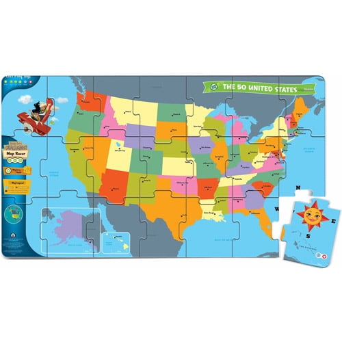 leapfrog interactive united states map Leapfrog Leapreader Interactive United States Map Puzzle Works leapfrog interactive united states map