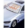 thumbnail image 3 of Parasol plegable para parabrisas de coche, varilla flexible ajustable 360°, 79 x 140 cm, 3 of 5