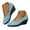 Blue, variant on Wedge Loafers for Women Platform Arch Support Dress Shoes Wide Width Hollow Casual Moccasins