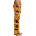 thumbnail image 4 of Halloween Pajama Pants for Men Fun Ghost Print Design Sleepwear with Pockets Halloween Soft Long Sleep Lounge Pjs Bottoms, 4 of 5