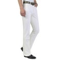 thumbnail image 3 of YM YOUMU Men Corduroy Flared Pants Trousers Slim Fit 60s 70s Vintage Bell Bottom, 3 of 6