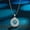 Silver, variant on Egypt Hieroglyph Cartouche Necklace Precious Stone Chain Eye of Ra Stainless Steel Necklace