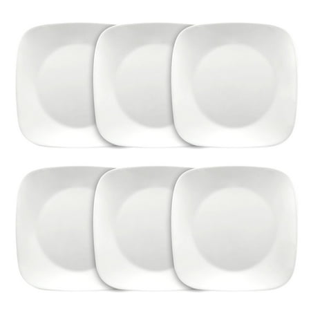 Corelle Square Pure White 10.5" Plate (per plate)