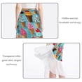 thumbnail image 2 of Ice Cream Elegant Chiffon Beach Dress with Polyester Straps - for Your Sunny Day at the Beach, 2 of 6