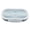Nordic Blue, variant on Collapsible Silicone Bento Box Rectangle Food Storage Container Meal Prep Lunch Container Leakproof Microwave Safe 8.07 Inch