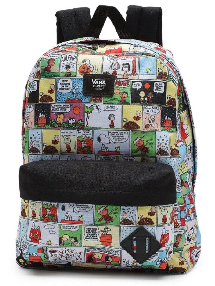 peanuts backpack vans