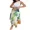 Beige, variant on CHICME Skirts for Women Boho Tropical Floral Print Wrap Self Tie High Waist Brazilian Beach Vacation Long Skirt Beige-S