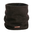 thumbnail image 1 of Fgnfyis Winter Warm Double Layer Neck Gaiter Unisex Knitted Snood for Adults Outdoor Cold Weather Protection Coffee, 1 of 2
