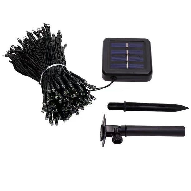 lámparas solares de led para iluminar el jardín en Navidad decoración del jardín lámparas impermeables de exterior 32m 300 luces fuente de luz blanca