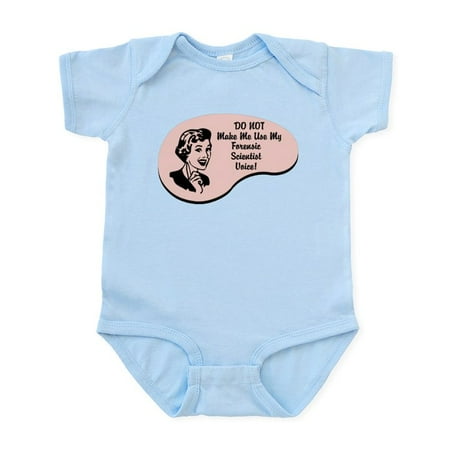 

CafePress - Forensic Scientist Voice Infant Bodysuit - Baby Light Bodysuit Size Newborn - 24 Months