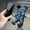 Blue, variant on JMYHOAM Bike Phone Mount Bicycle Mobile Phone Rack Outdoor Cycling Navigation Bicycle Electric Bike Three Claw Shock Absorbing Mobile Phone Rack Rear View Mirror Model Camping tools