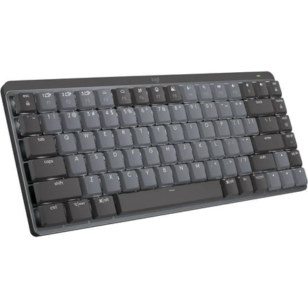 Restored Logitech MX Mechanical Mini Bluetooth Keyboard, Tactile Quiet Switches (Refurbished)