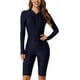 thumbnail image 1 of Traje de baño de una pieza para mujer, estilo boyleg, de manga larga, con protección solar, para buceo, deportivo, modesto, para entrenamiento., 1 of 5