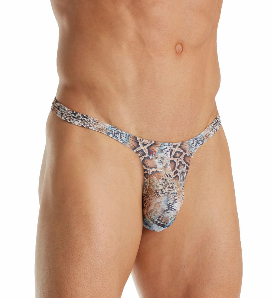 Mens Joe Snyder js11 Shining Rio Large Pouch Thong (Candy L)