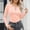 #5Pink, variant on Byworldtasic Long Sleeve Henley T Shirts for Women Button Down Slim Fit Tops Scoop Neck Ribbed Knit Shirts