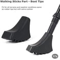 thumbnail image 2 of 4 Embouts en Caoutchouc pour Bâtons de Marche - Pieds en Caoutchouc pour Bâtons de Randonnée, Bâtons de Marche, Bâtons de Randonnée - Embouts en Caoutchouc pour Bâtons de Marche, Randonnée, Bâtons de Randonnée, 2 of 5