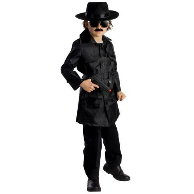 Dress Up America 785-T2 Spy Agent Costume Garçon, T2