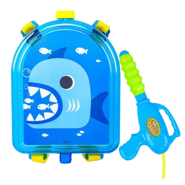 Dvkptbk Children'S Backpack Toy Beach Water Spray Pull-Out Summer Outdoor Water Toy