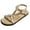 Beige, variant on Platform Sandals for Women 2025 Fashion Beach Shoes Braided Lightweight Slingback Flats