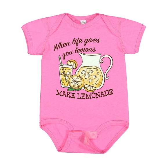 Inktastic When Life Gives You Lemons, Make Lemonade Boys or Girls Baby Bodysuit