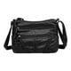 thumbnail image 1 of Bolsos para mujer, carteras, bolsos clásicos con asa, bolsos de hombro de piel sintética impermeables. C negro, 1 of 7