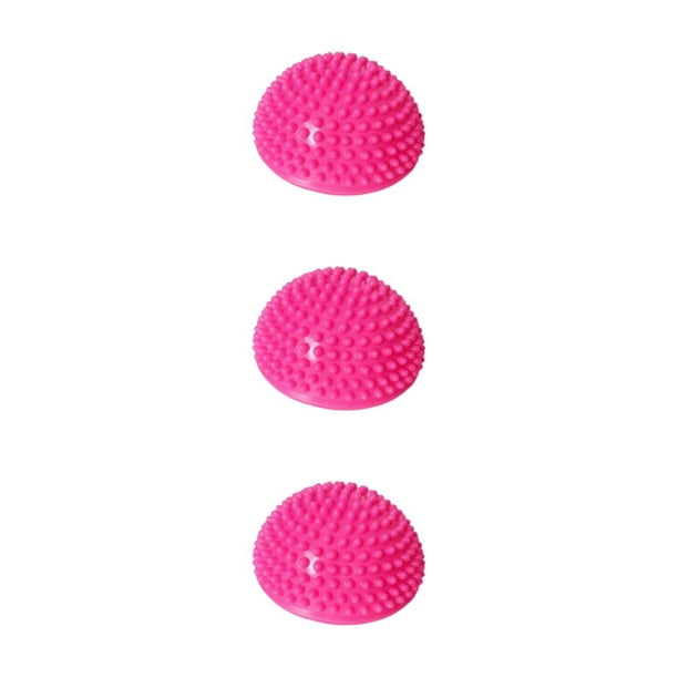 Toystoory La vaina de la de los deportes del PVC para la rehabilitación las bolas semicirculares seguras flexibles y cómodas de la yoga se Type1 NO1