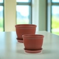 thumbnail image 6 of UPOUART 2Set Plastic Plant Containers For Household Plants Pot 16.5X12Cm, 6 of 8