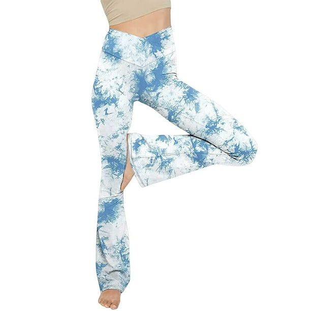 Deals of The Day!TopLLC Workout Leggings Women's Flare Pants High