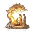 thumbnail image 4 of Figura del nacimiento de Jesús Strade Fareast Limited escultura acrílica decoración 18,2 cm x 20 cm, 4 of 8