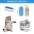 thumbnail image 4 of Filtros Tethram Blanco Resina y Carbón Activo para Fuente de Gatos y Mascotas 8 Piezas, 4 of 7