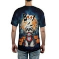 thumbnail image 5 of Happy Halloween Vampire Shih Tzu BOO with Pumpkins Fun and Spooky All Over Print 3D Shirt Unisex Merch Lion Dog Lover Gifts - 00018, 5 of 6