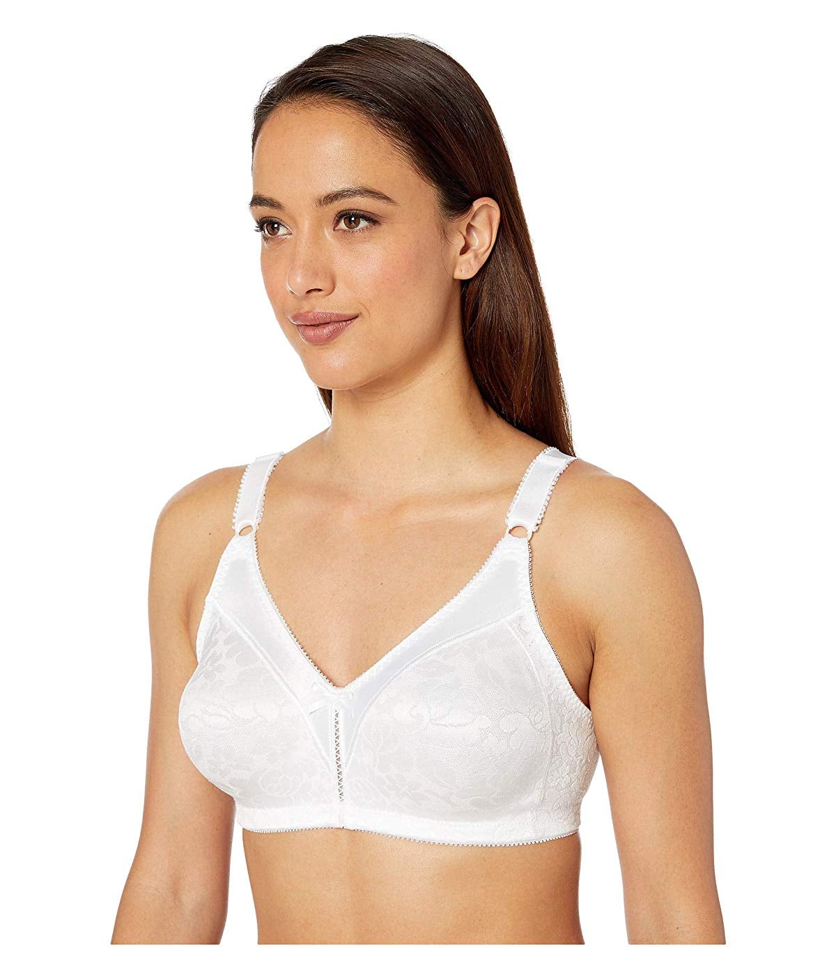 Bali Women's Double Support Lace Wirefree Bra, Style 3372 Walmart