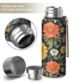 thumbnail image 2 of 20 Oz Pioneer Flower Coffee Tumbler Double Wall Insulated Stainless Steel Water Bottle | Metal Reusable Thermoses Flask with Cup Cap | Leak & Sweat Proof with Anti-Dust Lid, 2 of 7