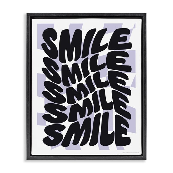 Stupell Industries Modern Black Floating Frame Canvas Art, 17 x 21, by Reinders