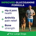 thumbnail image 2 of Glucosamine for Dogs Hip & Joint Supplement - Chondroitin, Omega-3, MSM - Joint Health & Pain Relief - Senior & Large Dogs - Made in USA - 120 Mobility Chews, 2 of 8